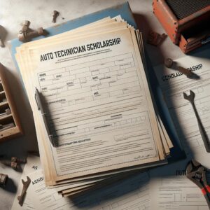 Auto Technician Scholarship Papers