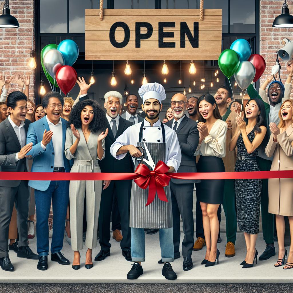 Memphis restaurant opening celebration