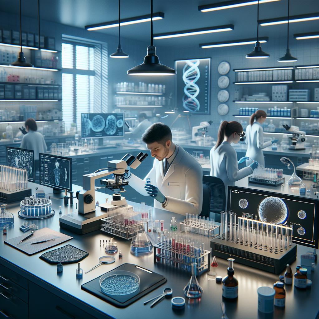 "Crime Lab Equipment and Analysis"