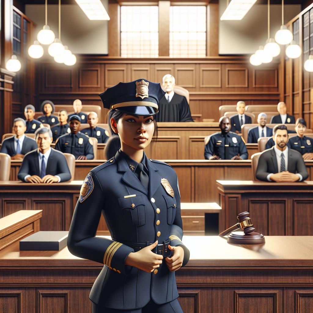 Police Leadership in Courtroom