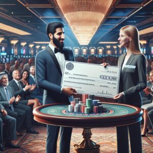 Casino making charitable donation
