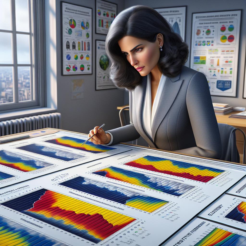 EPA Official Examining Emission Charts
