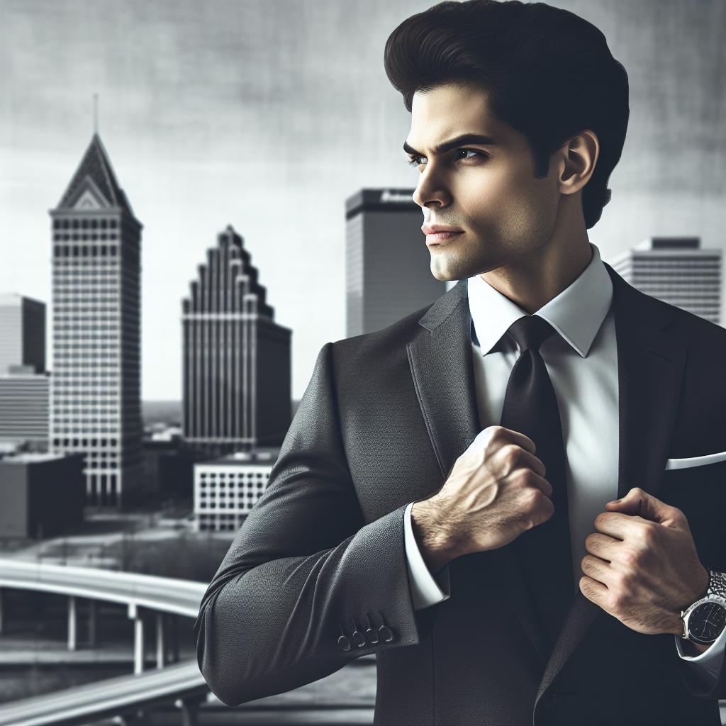 "Businessman making progressive move, Memphis"