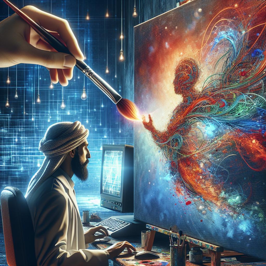 "Art inspiriting scientific breakthrough"