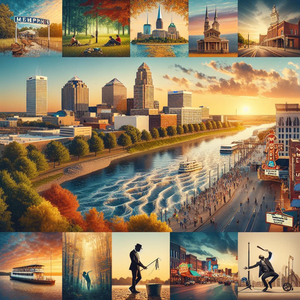Memphis Summer Scenic Montage