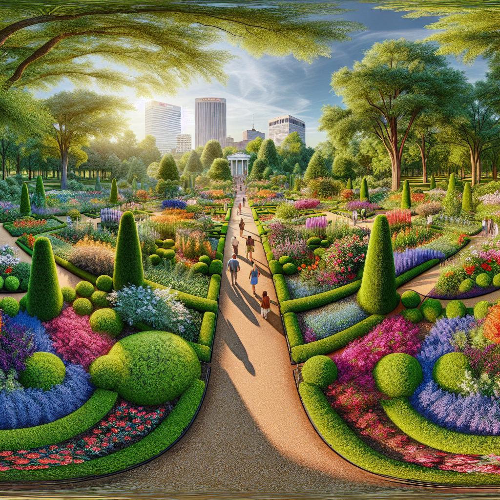 Memphis Garden Tour Panorama