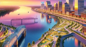 Memphis Riverfront Undergoes Century-Old Planned Transformation Surpassing Targets and Winning National Recognition