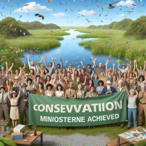 Wetlands conservation milestone celebration