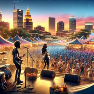 Summer festival in Memphis