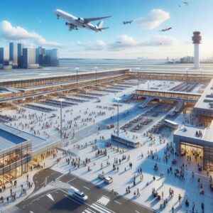 Memphis airport expansion illustration