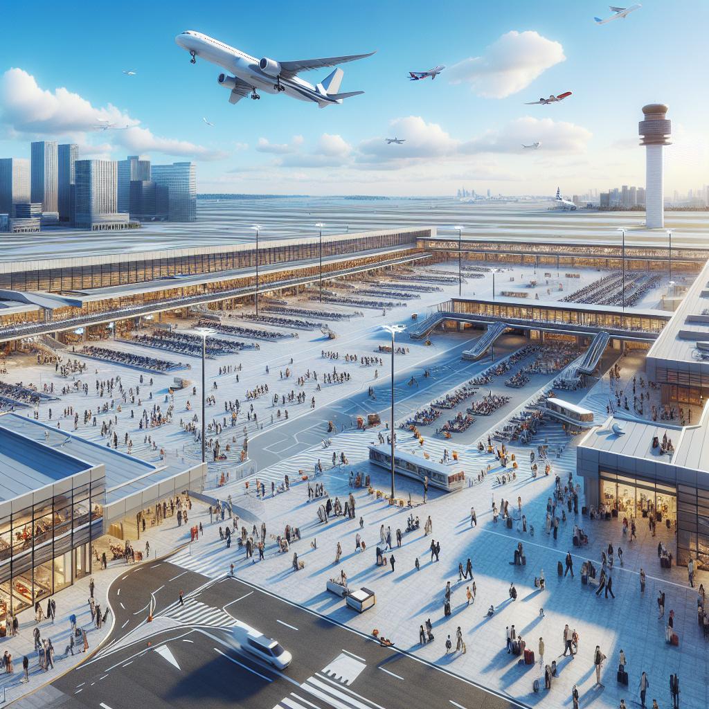 Memphis airport expansion illustration