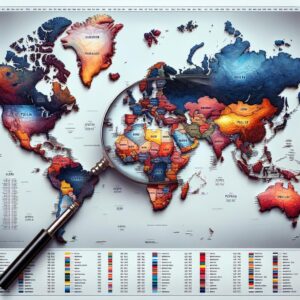 Police officer ratio map