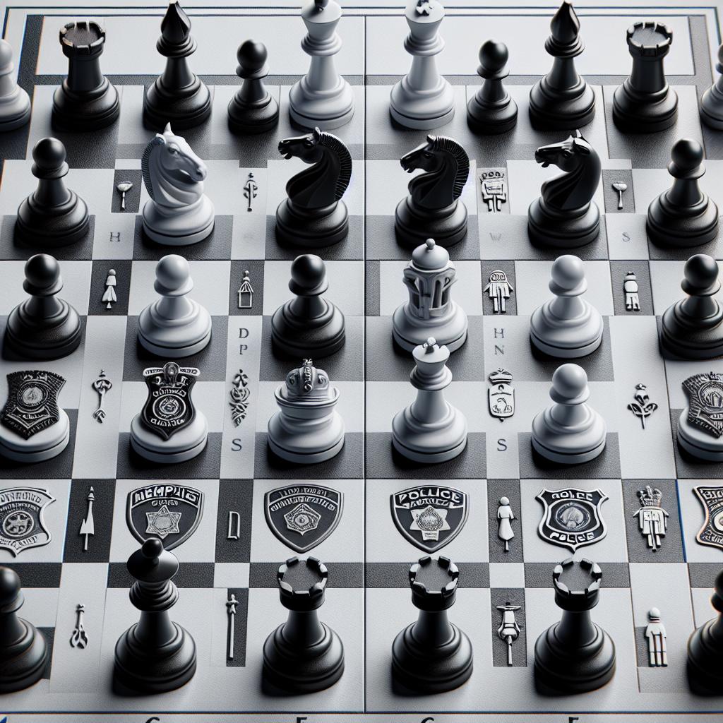 Memphis Police Department Chessboard