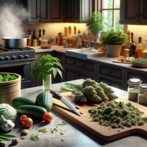Cannabis-infused meal preparation