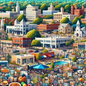 "Memphis Center Neighborhoods Collage"