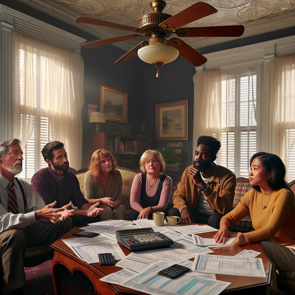 Memphis residents discussing taxes