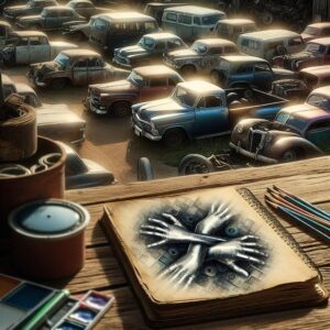 Stolen cars, found notebook, unity