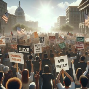 Gun reform advocacy rally