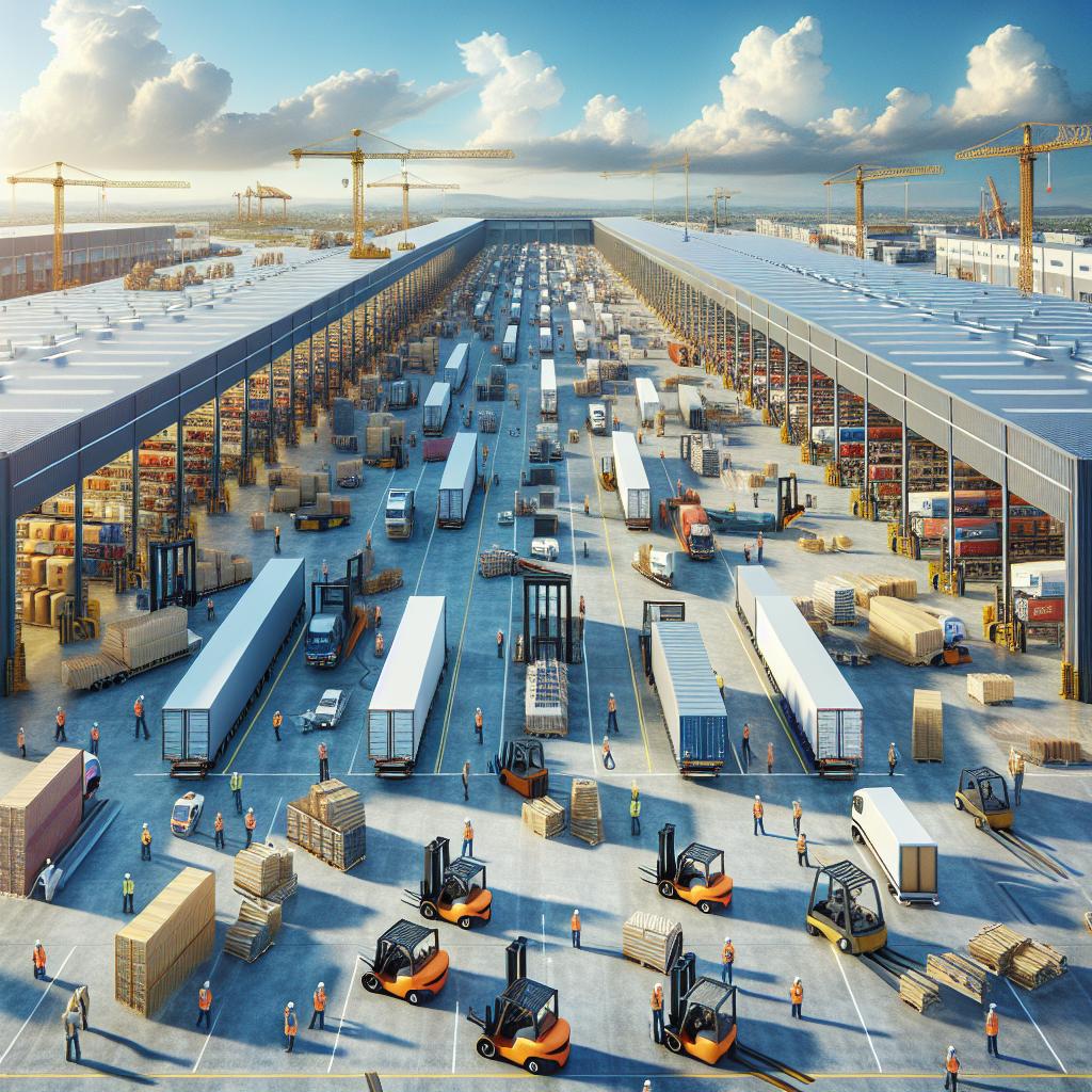 Logistics center expansion
