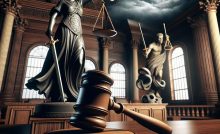 Legal Battle Symbolism