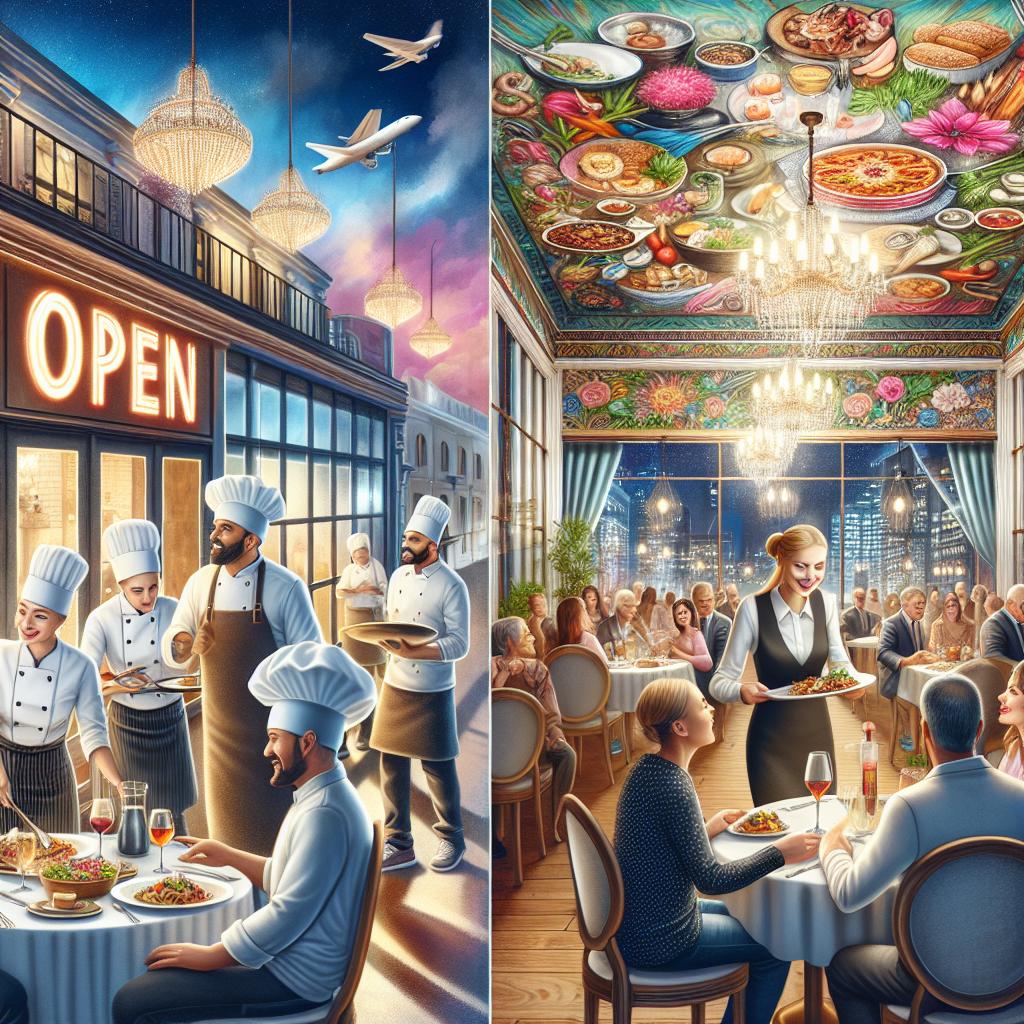 Restaurant Opening Excitement