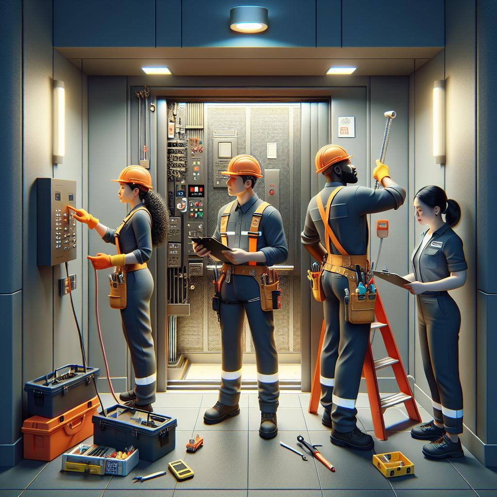 Elevator maintenance service