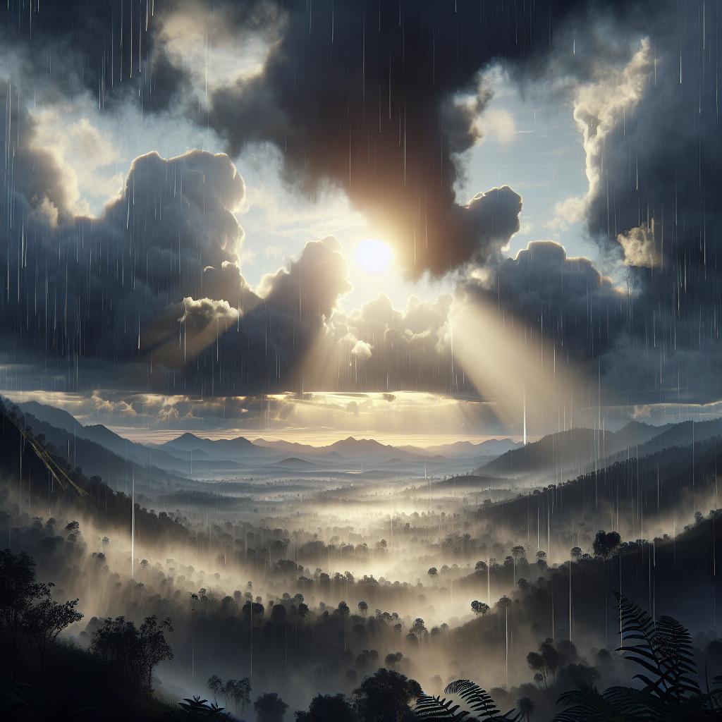 Rainy Morning Sunshine
