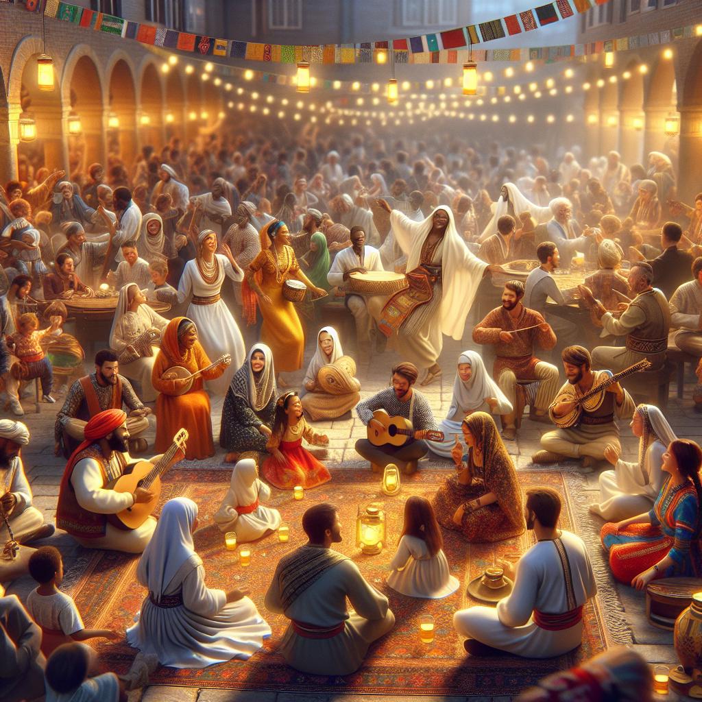 Colorful Cultural Celebration