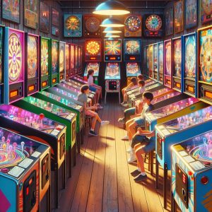 Colorful Arcade Games