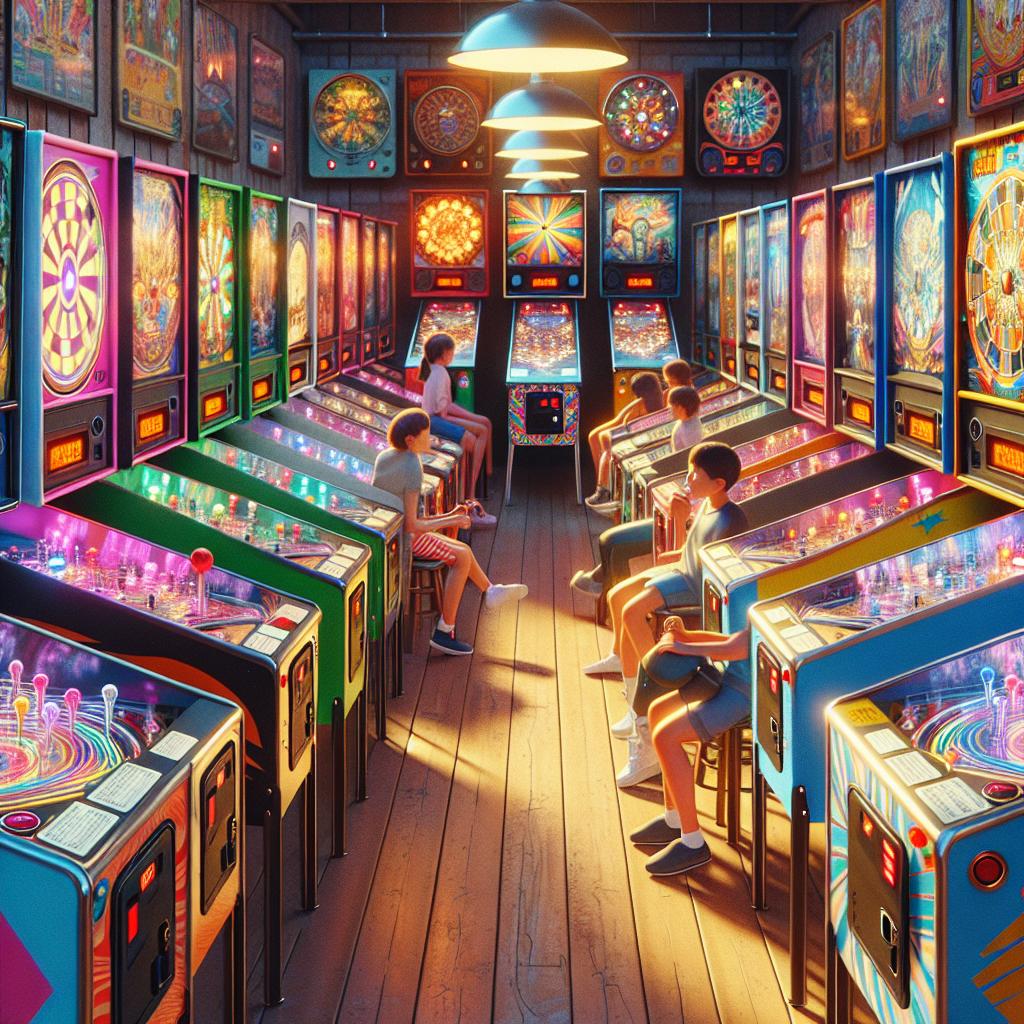 Colorful Arcade Games