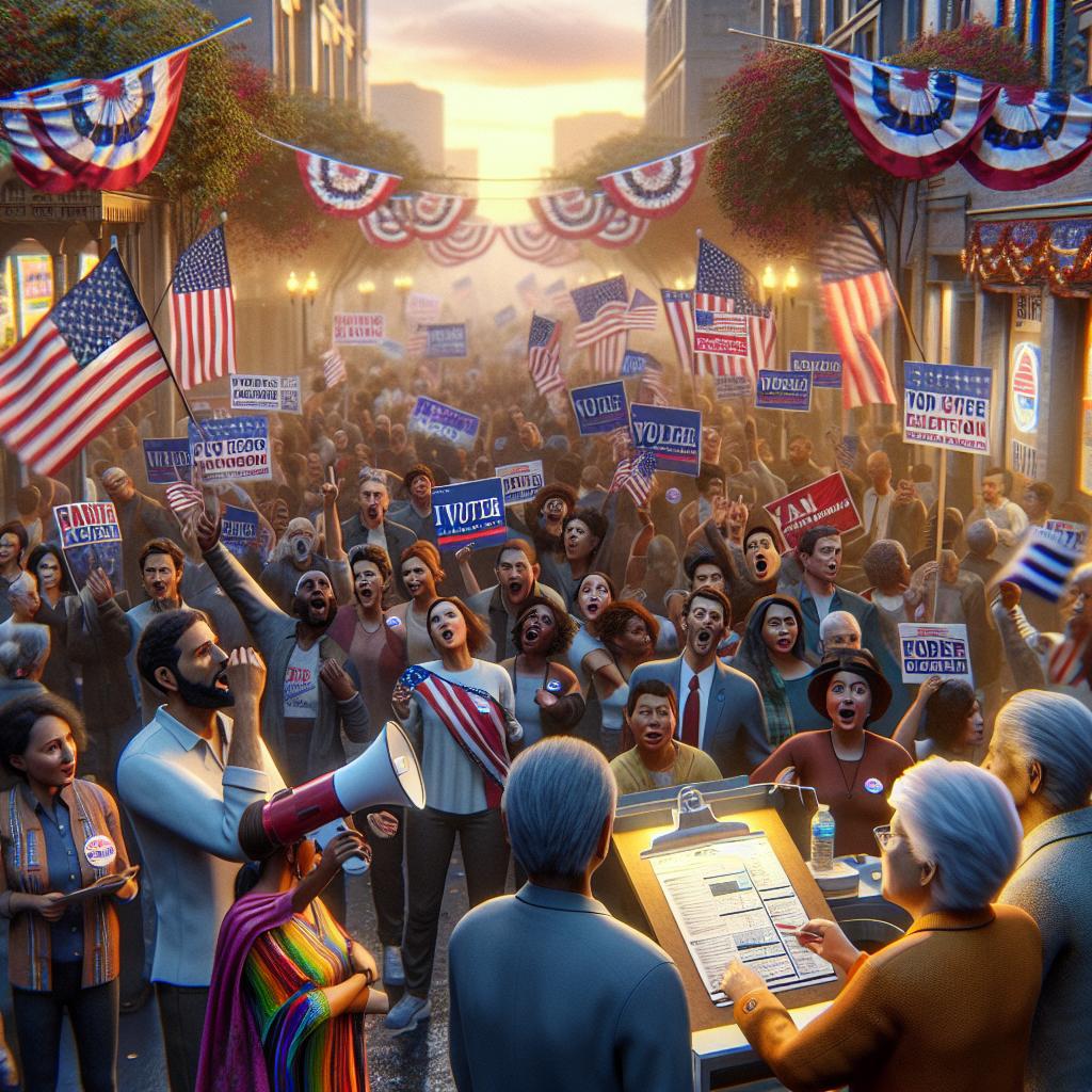 Election excitement brewing