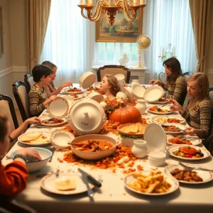 Chaos Erupts at Thanksgiving Dinner in Memphis: Family Member Injured in Knife Attack