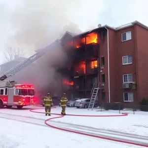 Fire Breaks Out in Soulsville Apartment Complex, One Firefighter Injured
