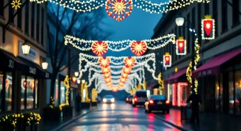 Rain Showers Expected to Dampen Christmas Festivities in Memphis