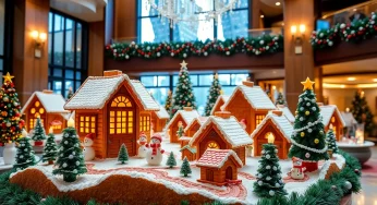 Gingerbread Village Unveiled at The Peabody Memphis