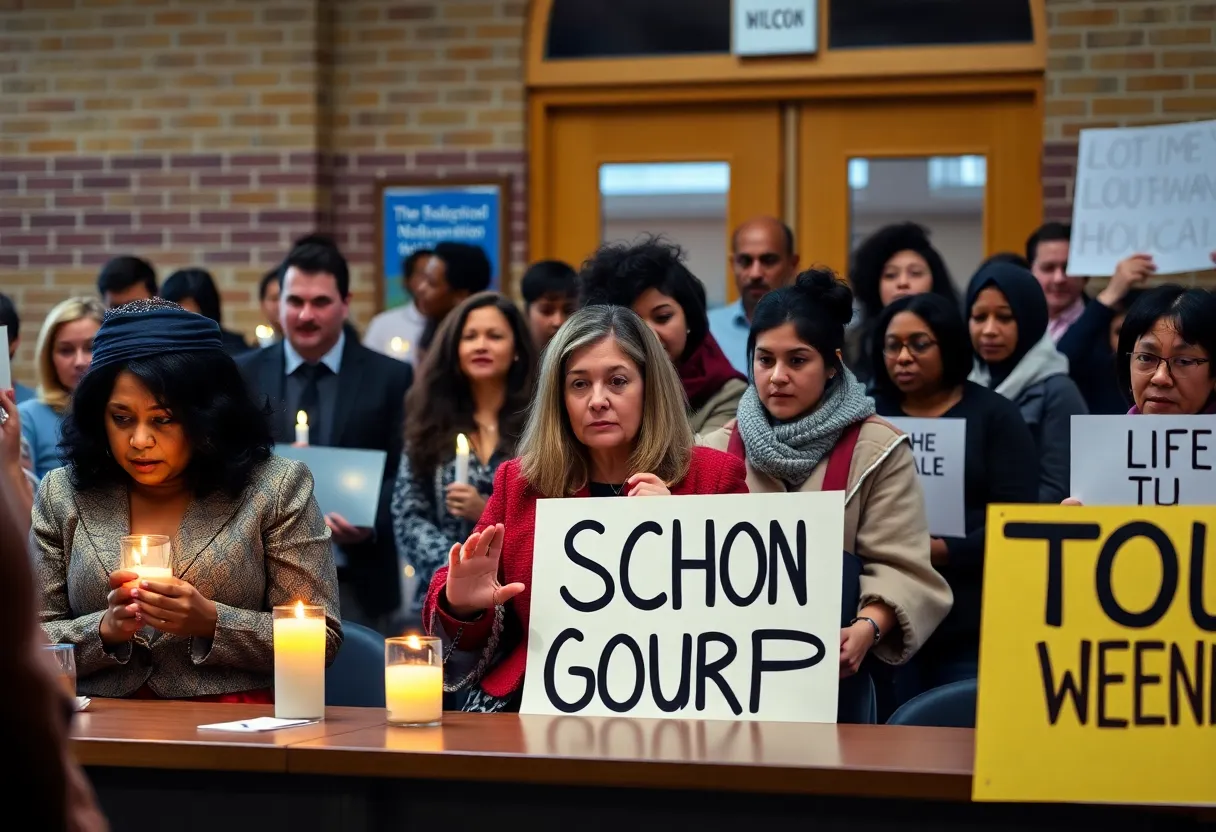 Community protests following superintendent dismissal