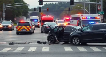 Three Hospitalized After East Memphis Collision