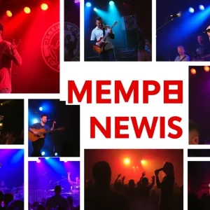 Collage of concerts and comedy shows in Memphis for February.