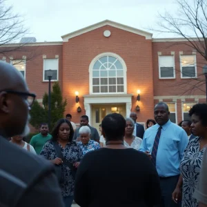 Discussion among community members regarding Memphis schools