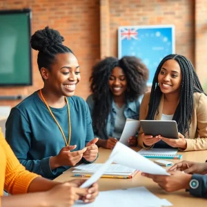 Students engaged in paid internships at nonprofit organizations in Memphis