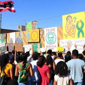 Art celebration in Memphis showcasing community spirit and social justice themes