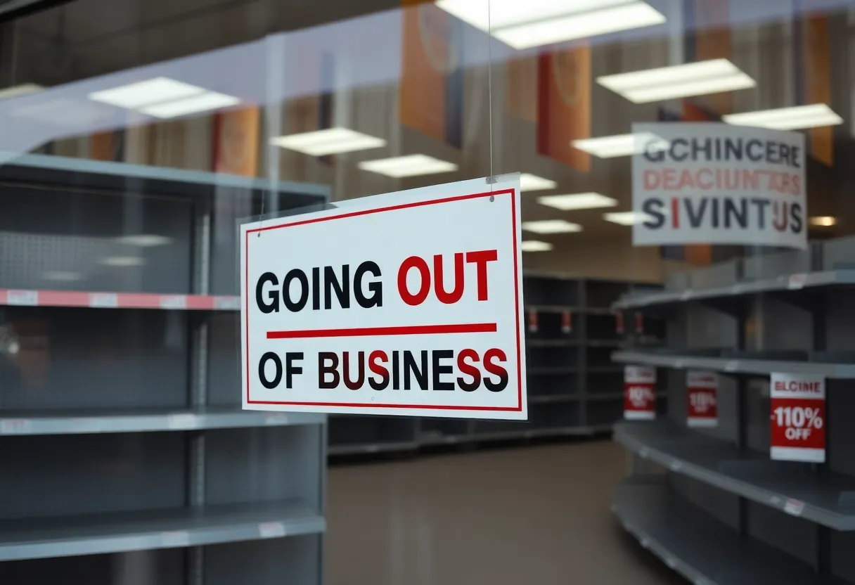 Bargain Hunt Storefront Closure