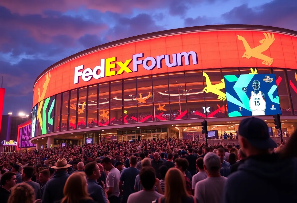 Renovation plans for FedExForum in Memphis