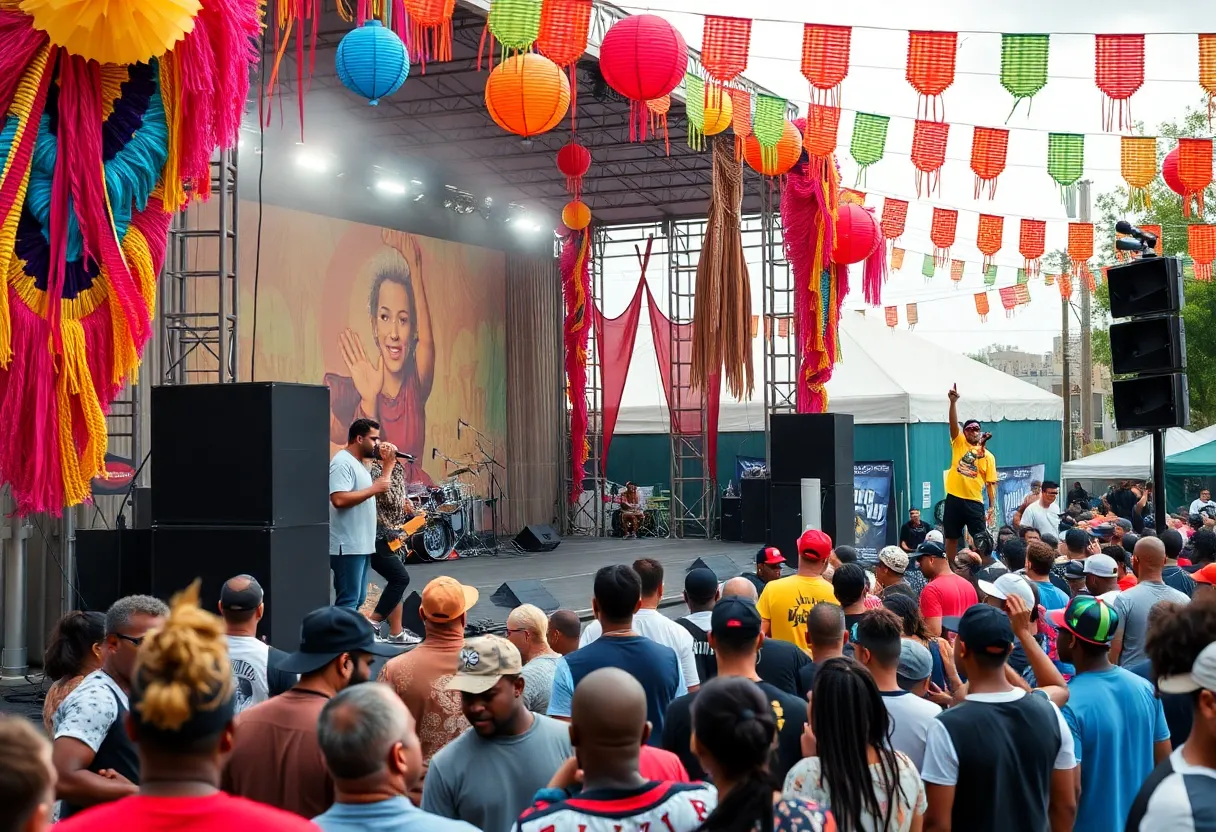 Festival celebrating hip-hop culture in Memphis