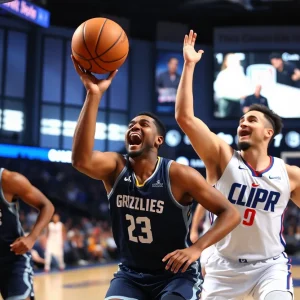 Memphis Grizzlies vs LA Clippers basketball game