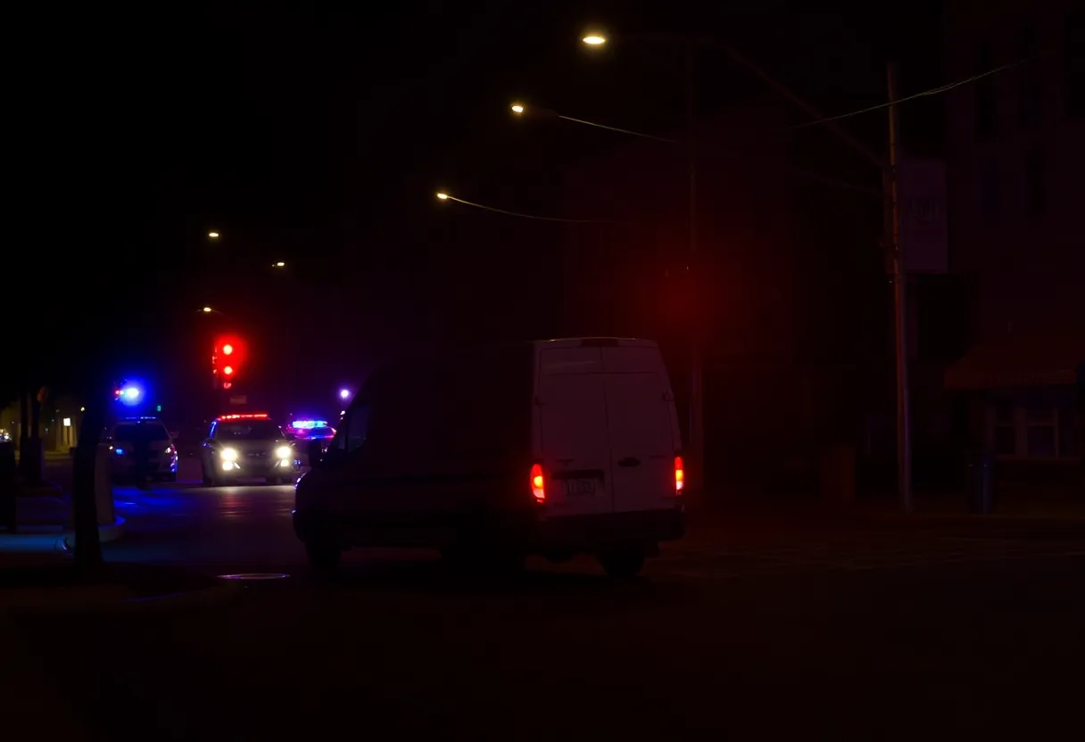 Police on the scene of Memphis delivery driver robberies