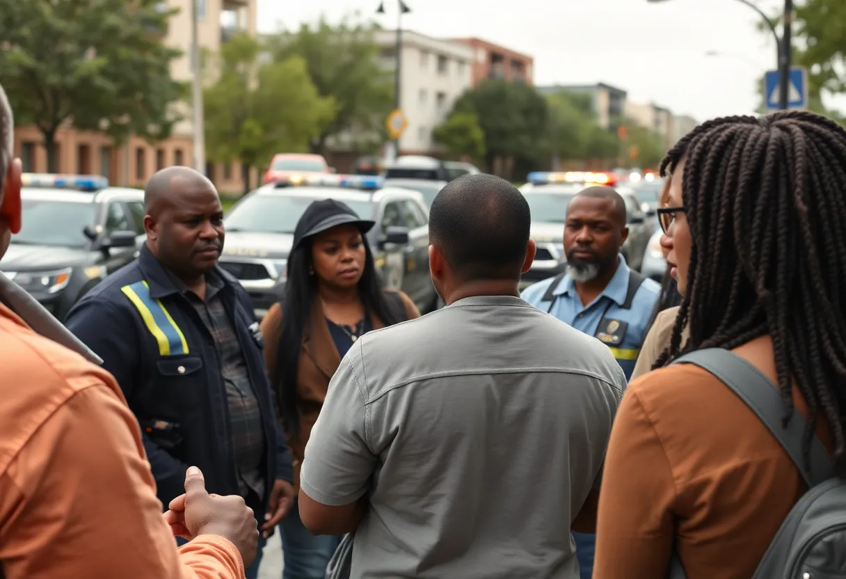 Citizens gathered for community safety in Memphis after kidnapping