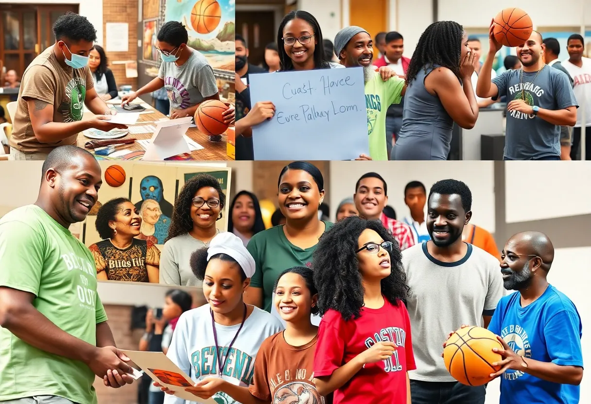 Memphis Grizzlies celebrating Black History Month with community events and art displays