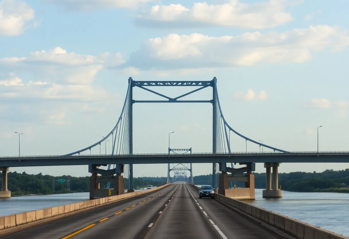 I-40 bridge in Memphis over the Mississippi River