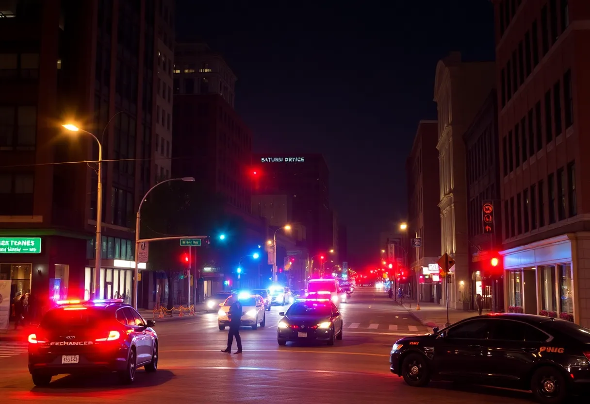 Scene of chaos in Downtown Memphis following a shooting